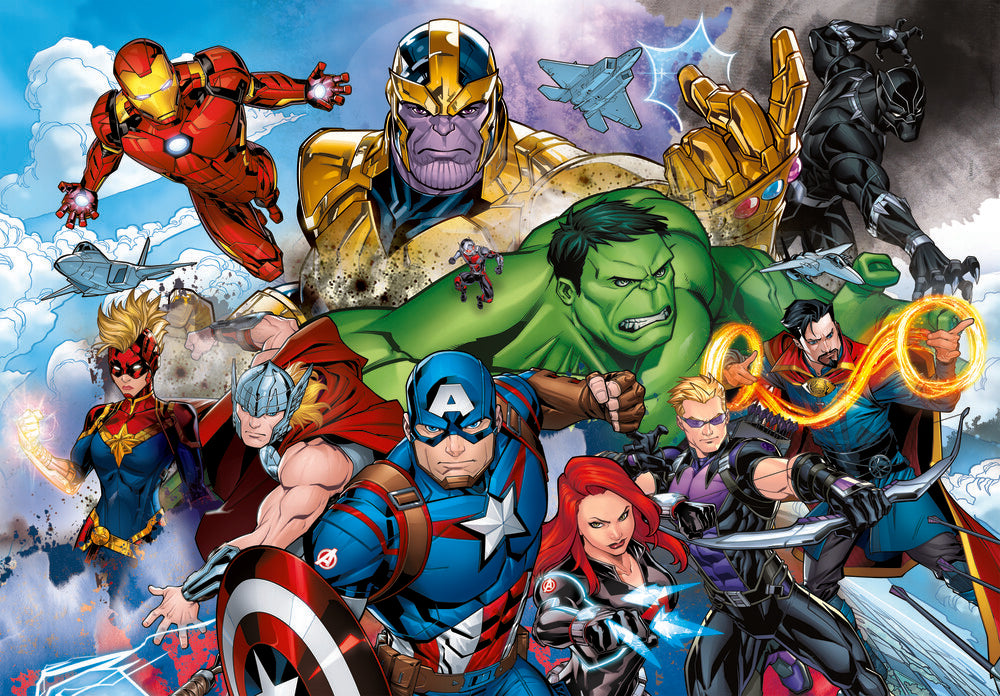 Puslespil Marvel Avengers 104 brikker