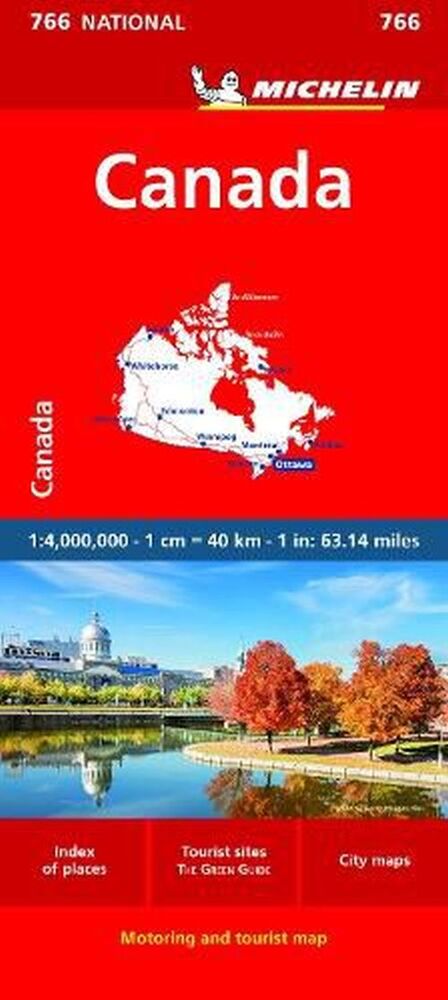 Canada - Michelin National Map 766