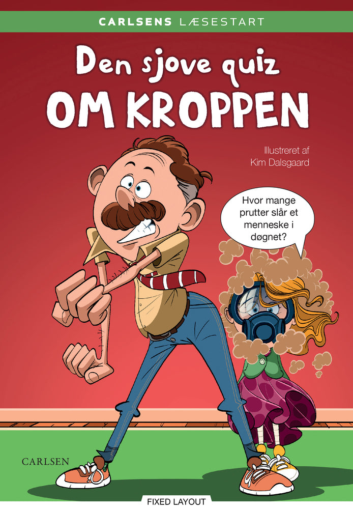 Carlsens Læsestart: Den sjove quiz om kroppen