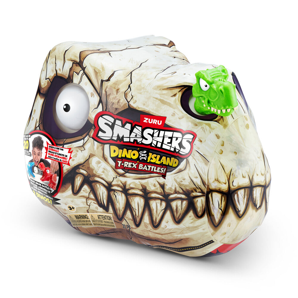 Smashers Dino Island T-Rex Battles Mini ass