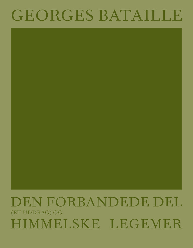 Den forbandede del (et uddrag) og Himmelske legemer