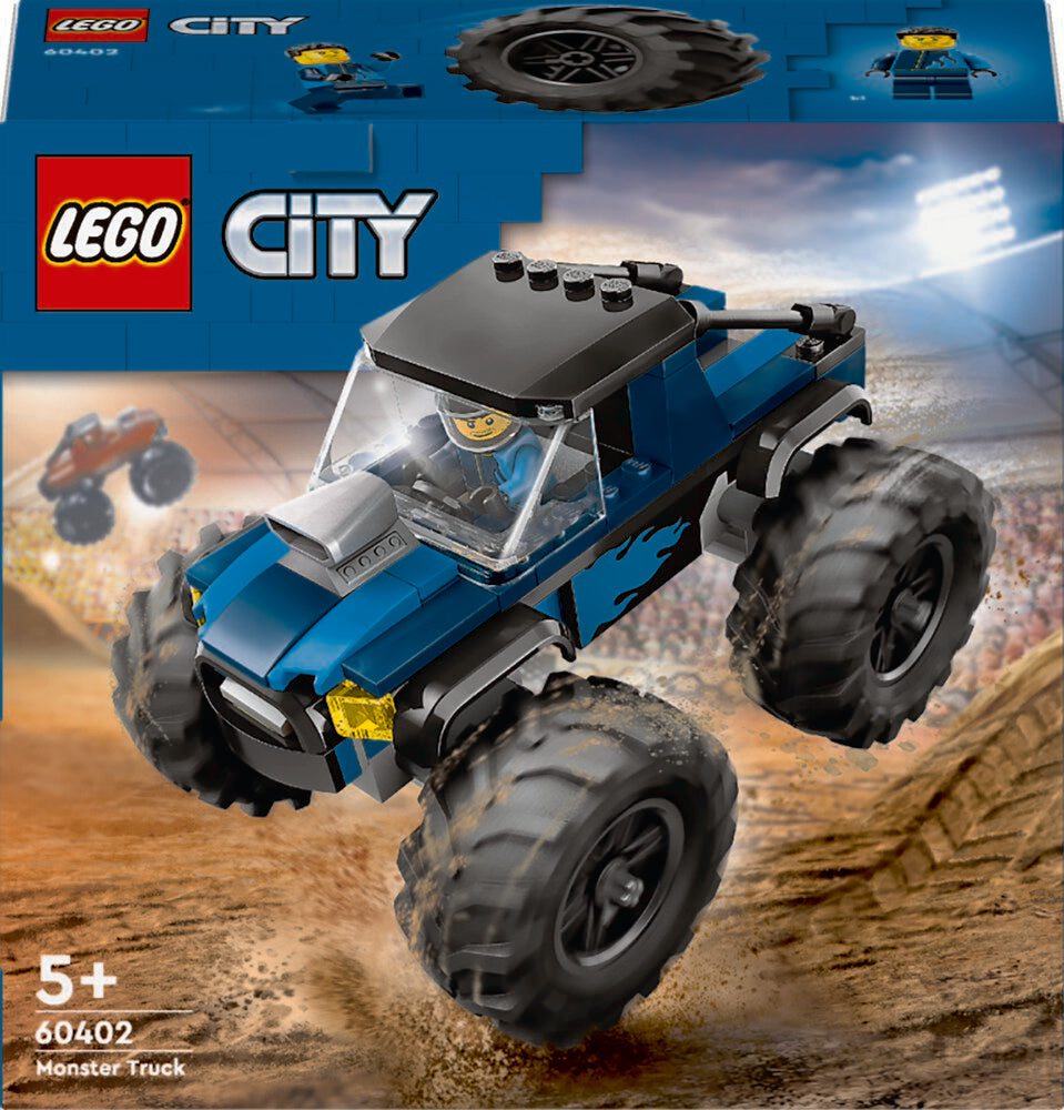 D2 60402 LEGO City Great Vehicles Blå monstertruck