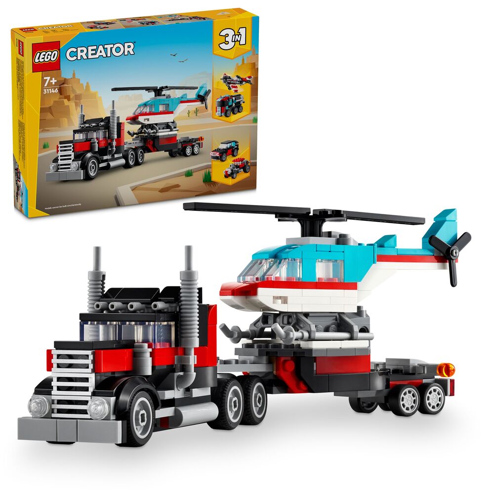 31146 LEGO Creator Blokvogn med helikopter
