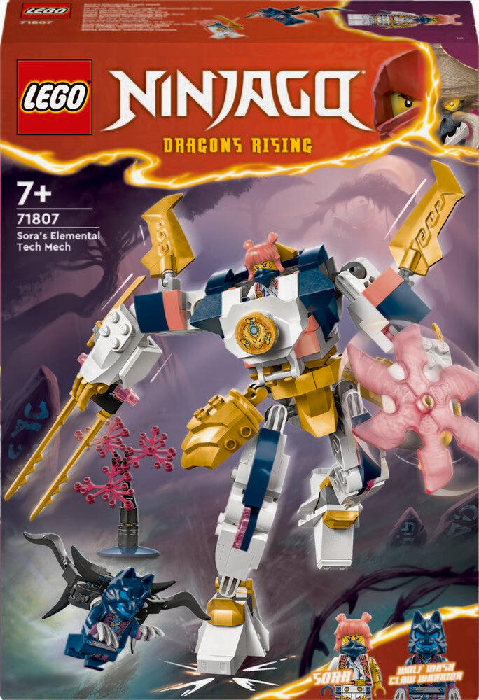 D2 71807 LEGO Ninjago Soras tech-elementrobot
