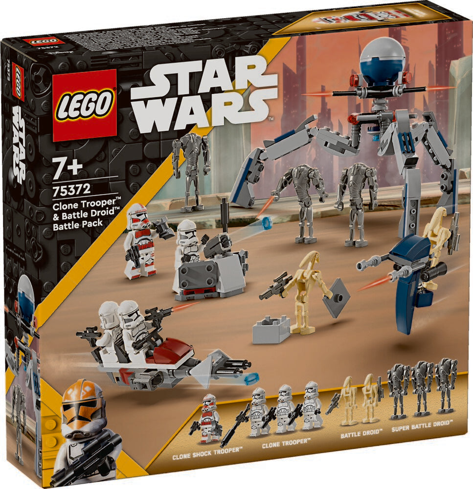 75372 LEGO Star Wars Battle Pack med klonsoldater og kampdroider