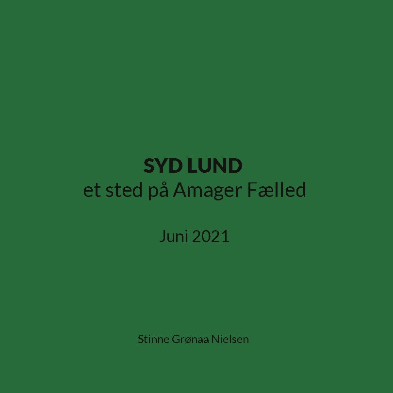 SYD LUND et sted på Amager Fælled