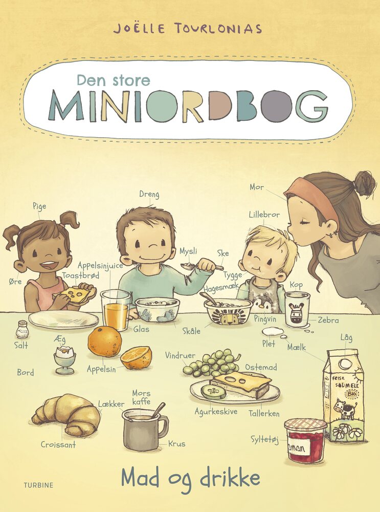 Den store Miniordbog – Mad og drikke