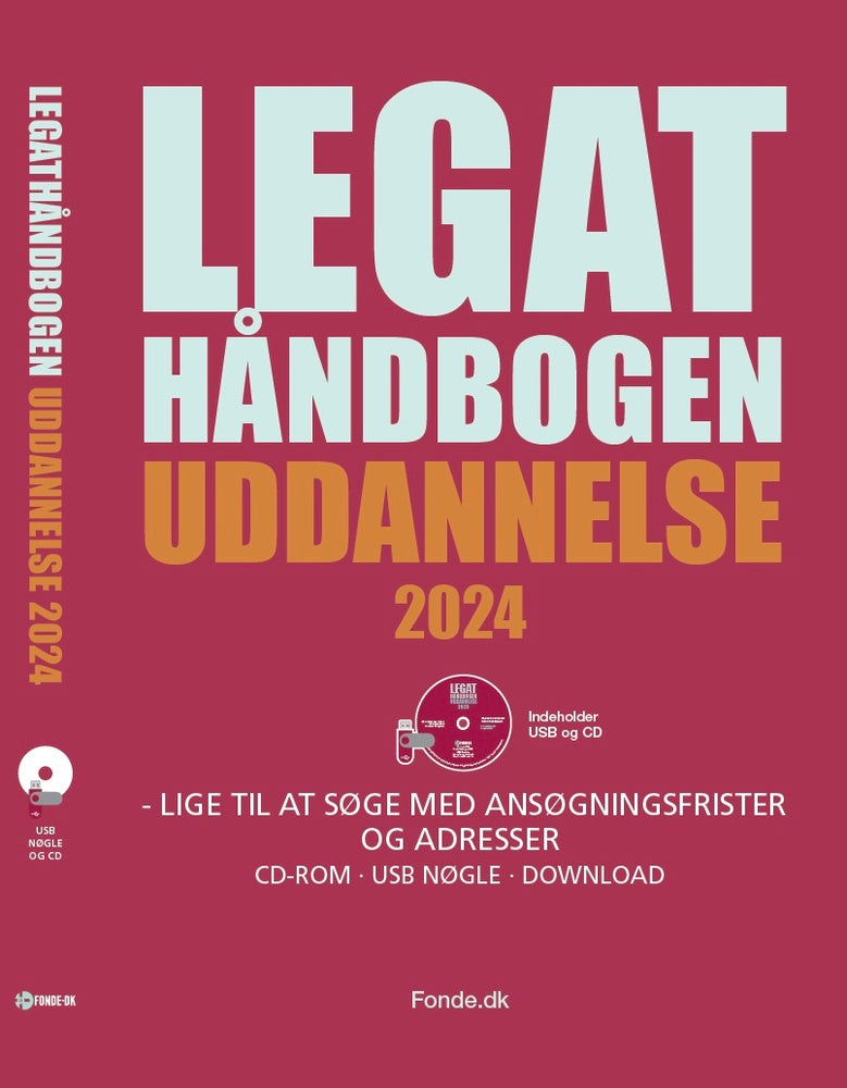 Legathåndbogen uddannelse 2024 CD-ROM/USB