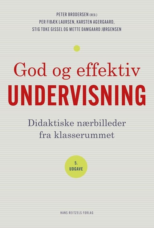 D1 God og effektiv undervisning