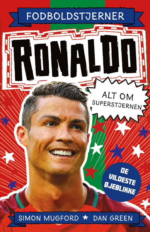 Fodboldstjerner – Ronaldo – fodboldbog til børn