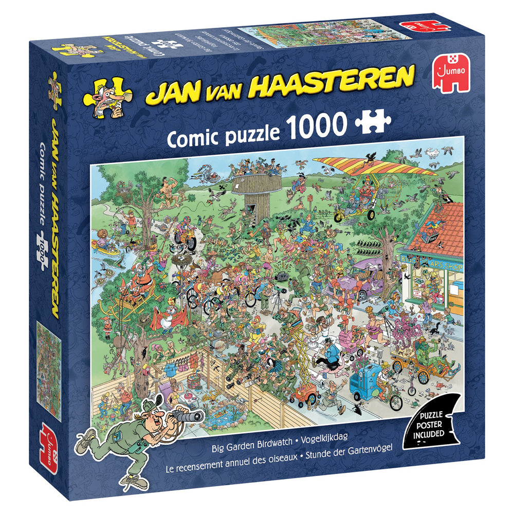 Puslespil JVH Big Garden Birdwatch 1000 Brikker