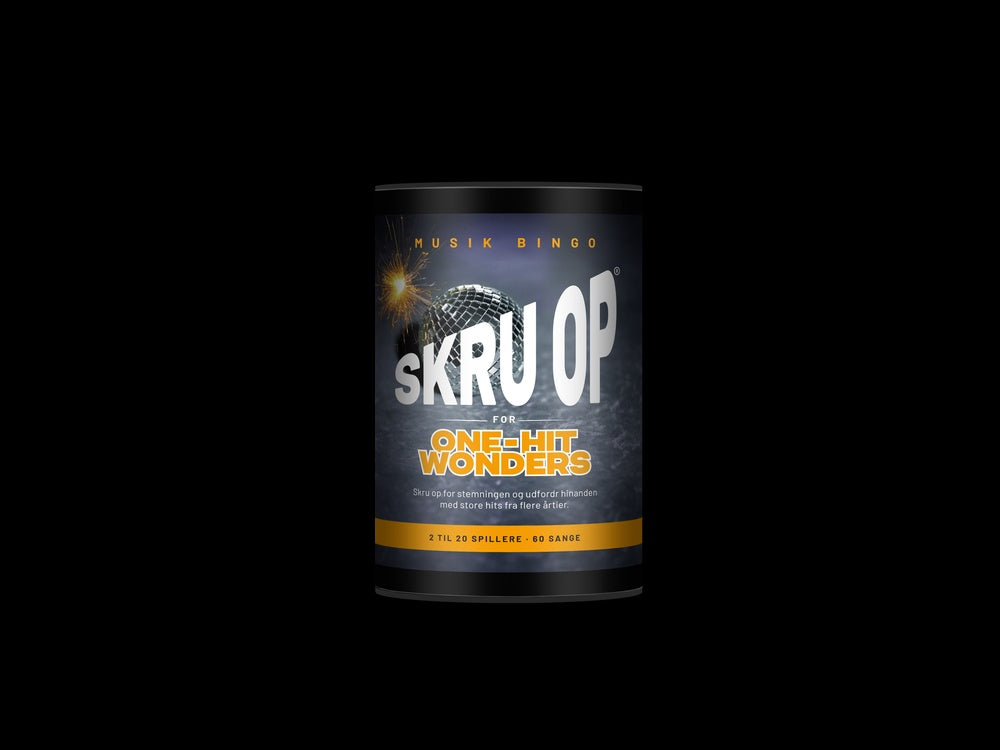 Musikbingo Skru op for One Hit Wonders Vol. 1