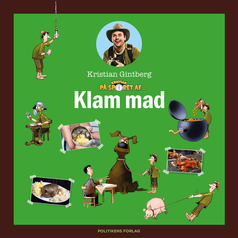 Kristian på sporet af klam mad - Læs selv-serie