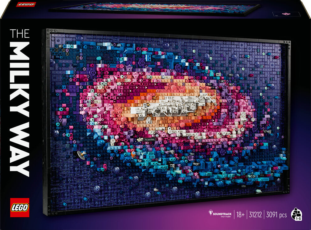 D2 31212 LEGO ART Galaksen Mælkevejen