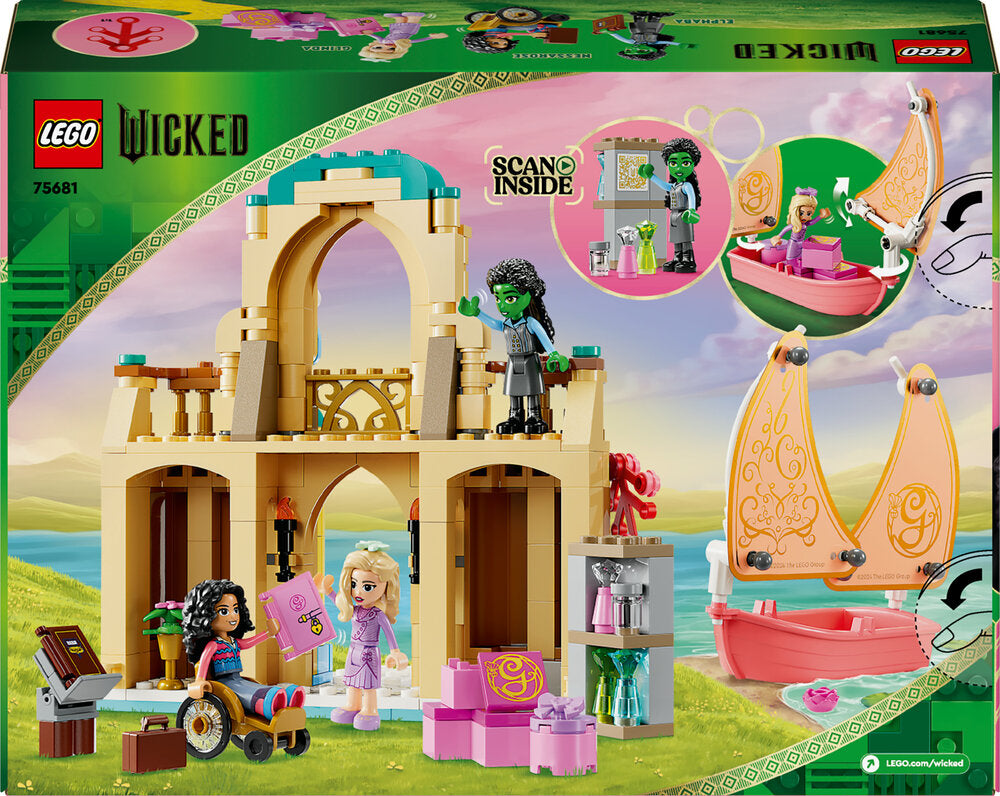 75681 LEGO Wicked Glinda, Elphaba og Nessarose på Shiz-universitetet