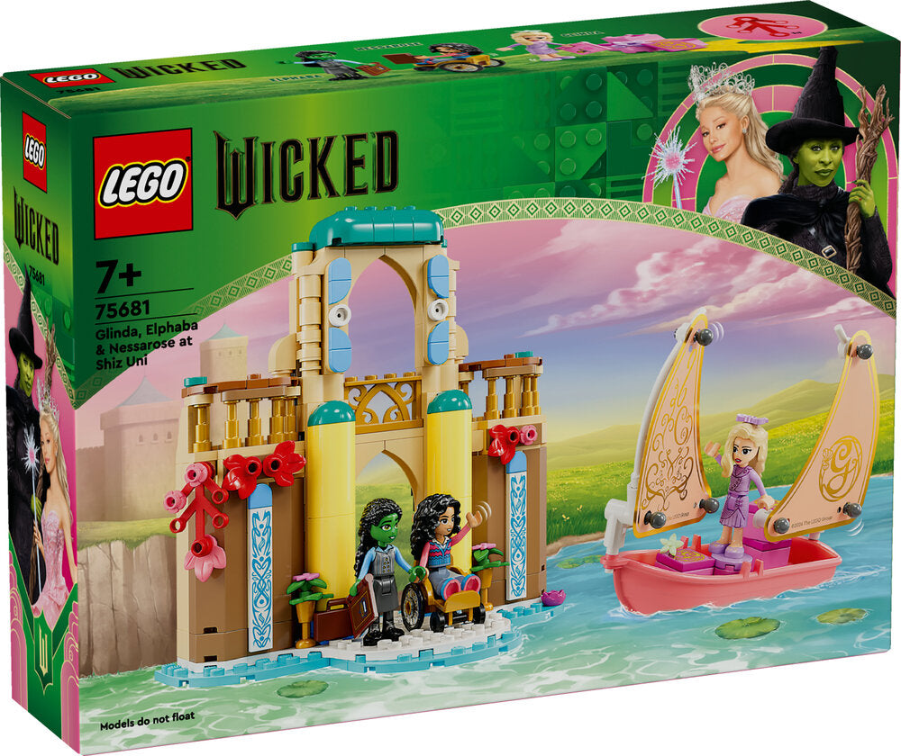 75681 LEGO Wicked Glinda, Elphaba og Nessarose på Shiz-universitetet