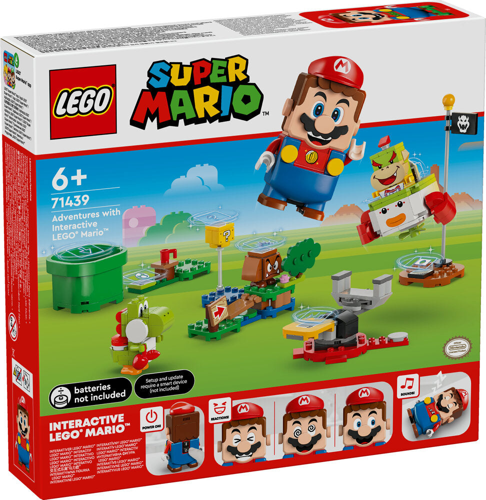71439 LEGO Super Mario Eventyr med interaktiv LEGO® Mario™