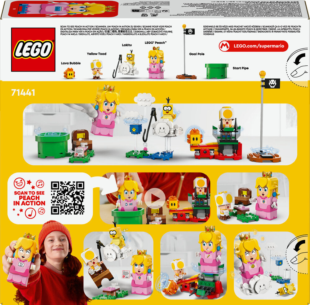 71441 LEGO Super Mario Eventyr med interaktiv LEGO® Peach™