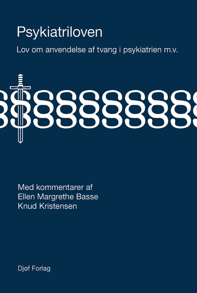 Psykiatriloven med kommentarer