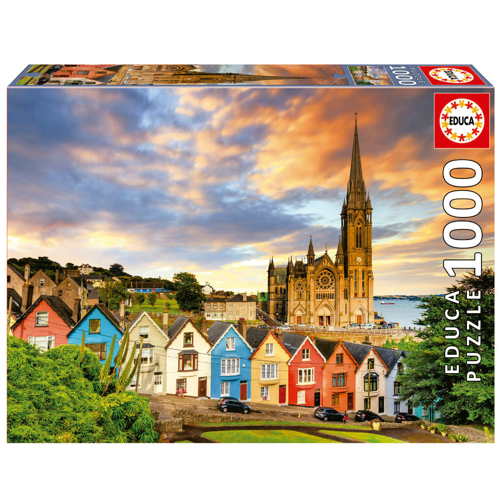 Puslespil Cobh Cathedral Ireland 1000 brikker