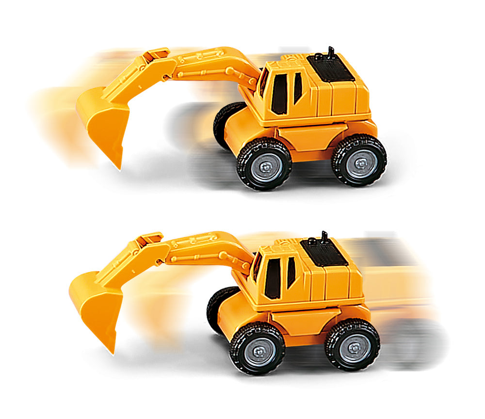 Multi track constructionssæt med 204 dele