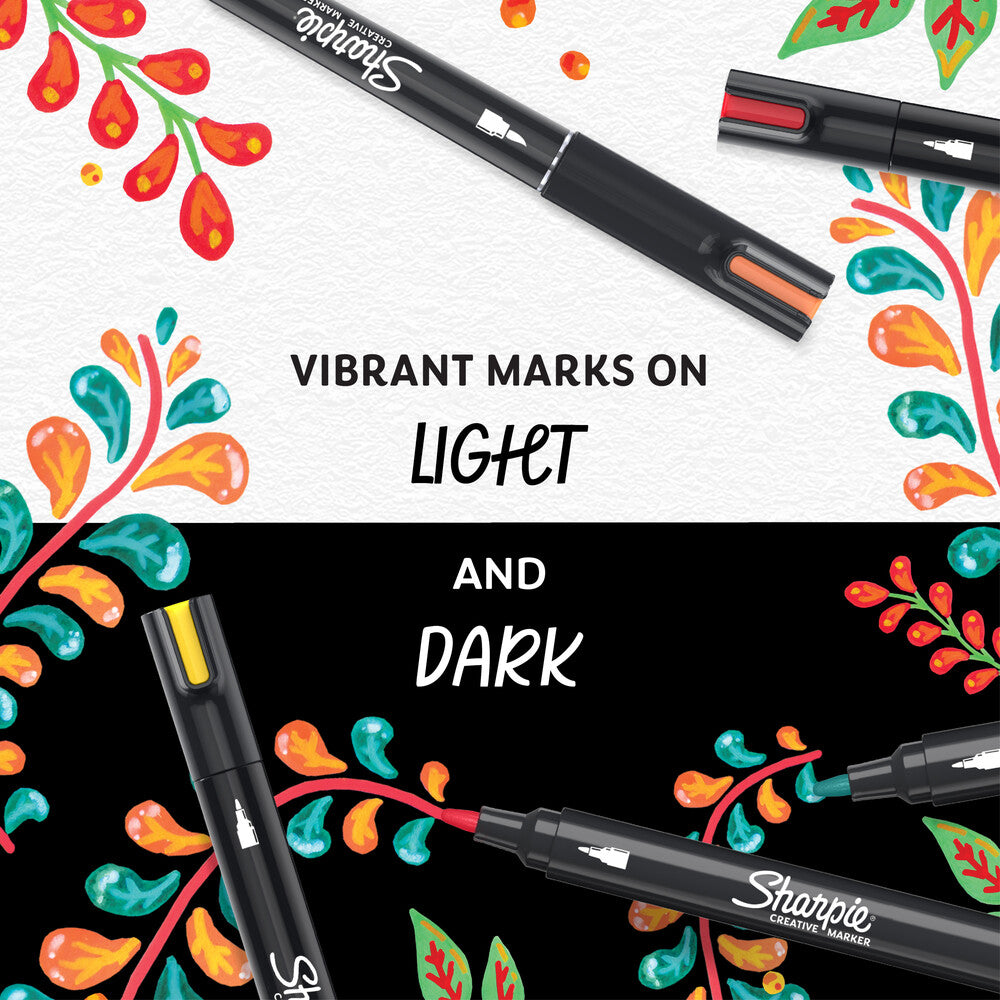 Sharpie Creative paint marker sort og hvid