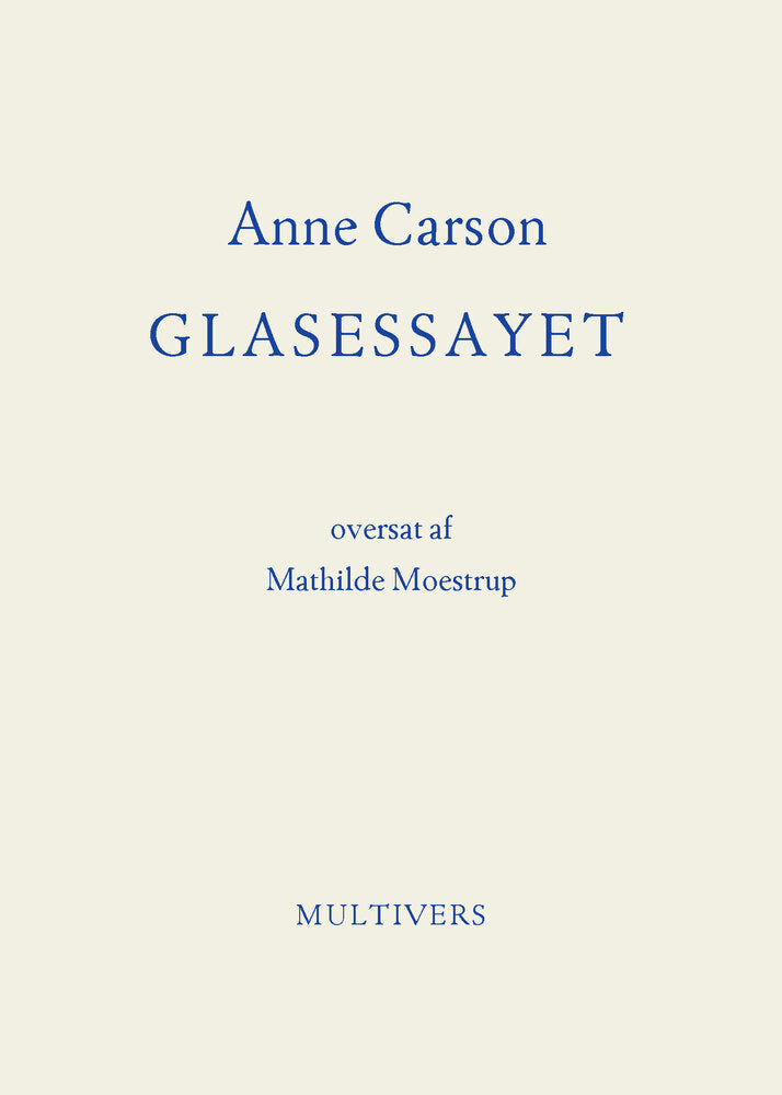 Glasessayet