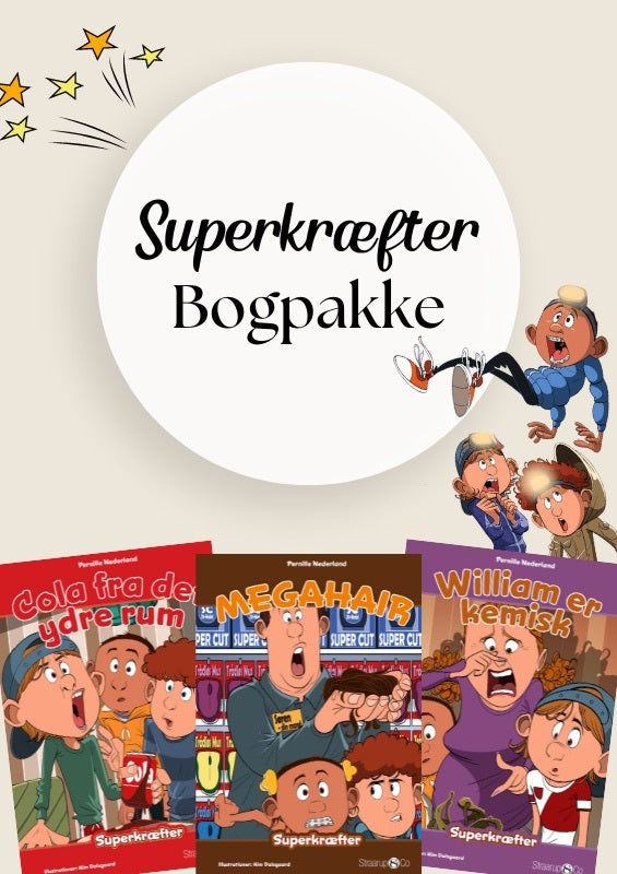 Superkræfter Bogpakke