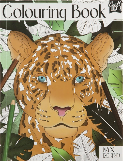 Malebog Tiger, 20,5 × 15,7 cm, 72 ark, 120g