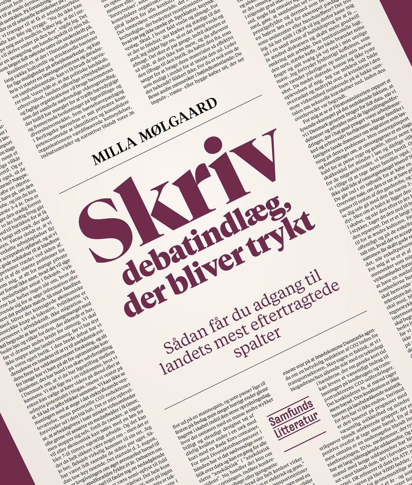 Skriv debatindlæg, der bliver trykt