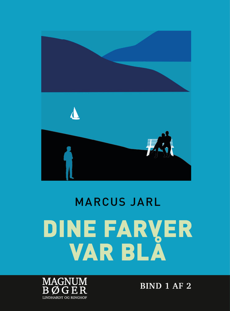 Dine farver var blå (Storskrift)