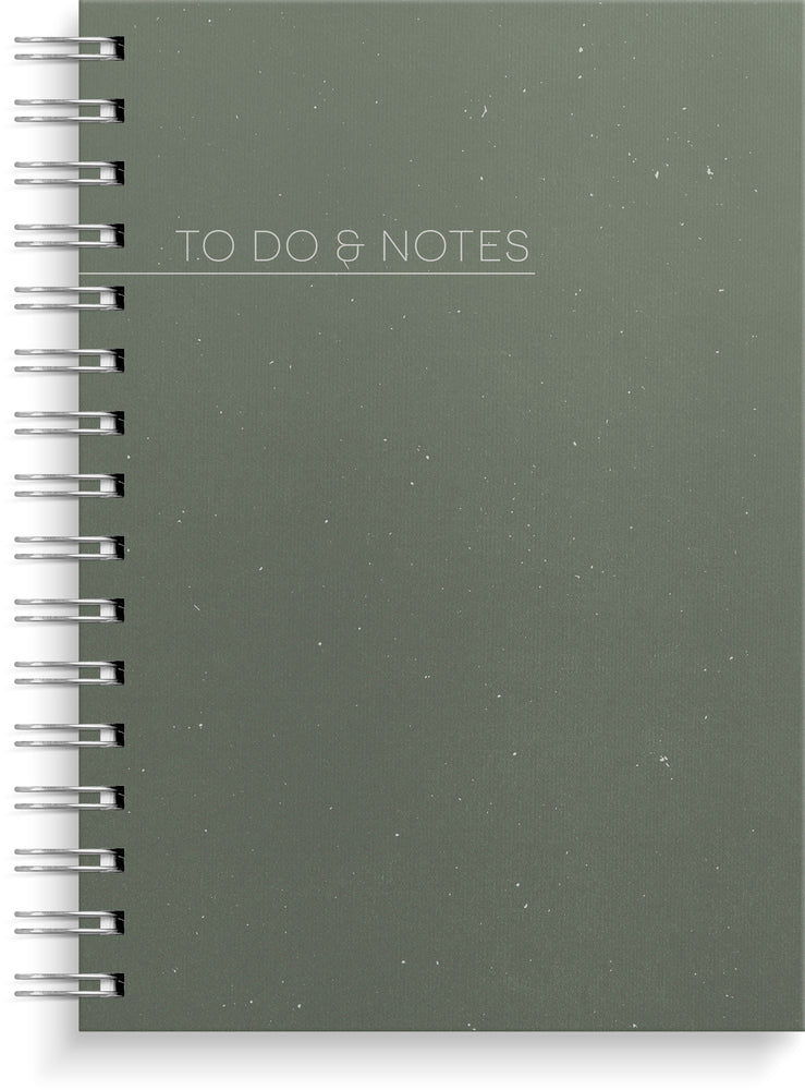 Notesbog A5 To Do green KARTON 150 linjeret sider