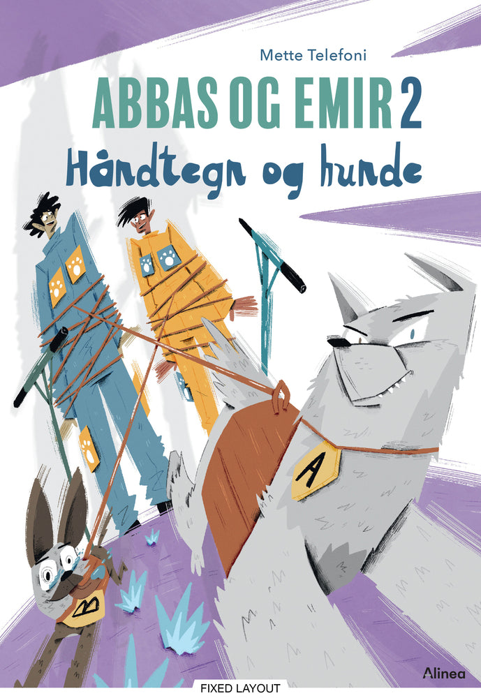 Abbas og Emir 2, Håndtegn og hunde, Rød Læseklub