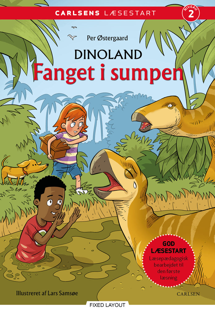 Carlsens Læsestart: Dinoland: Fanget i sumpen