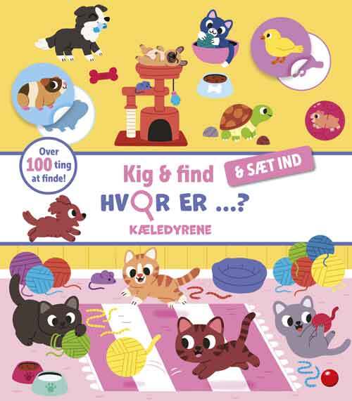 D1 Kig og find - og sæt ind: Hvor er ... kæledyrene?