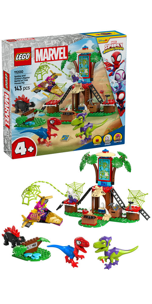 11200 LEGO Spidey Spidey og Gobbys raptorkamp ved hovedkvarteret