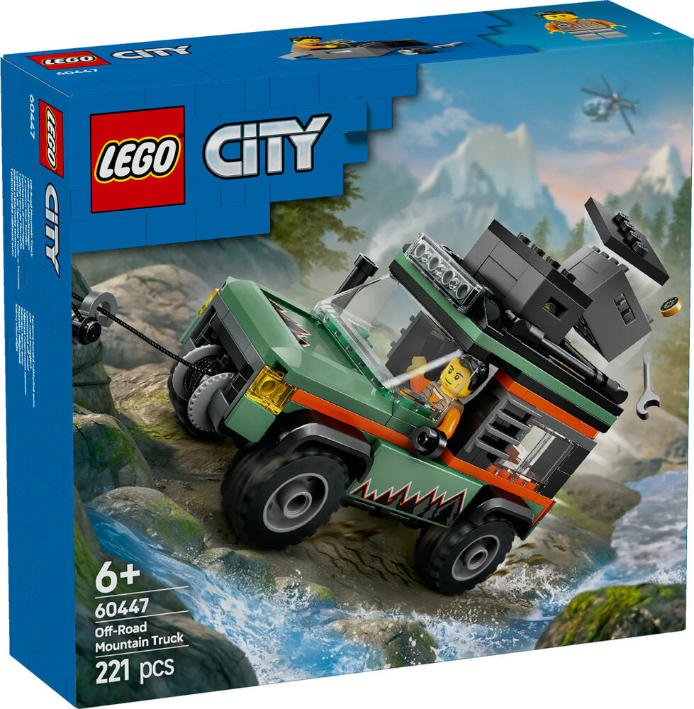 60447 LEGO City Great Vehicles Firhjulstrukket bjerg-offroader