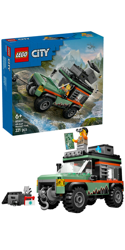 60447 LEGO City Great Vehicles Firhjulstrukket bjerg-offroader