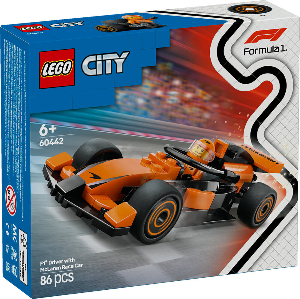 60442 LEGO City F1®-kører med McLaren-racerbil