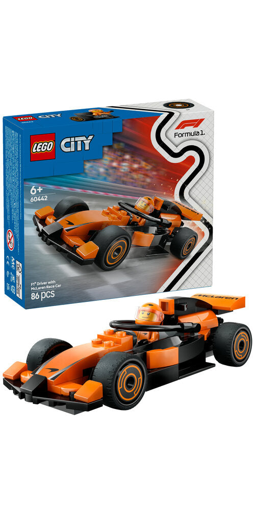 60442 LEGO City F1®-kører med McLaren-racerbil