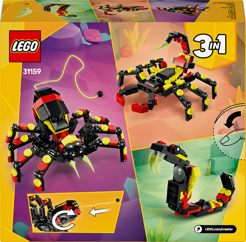 31159 LEGO Creator Vilde dyr: Edderkop på spring
