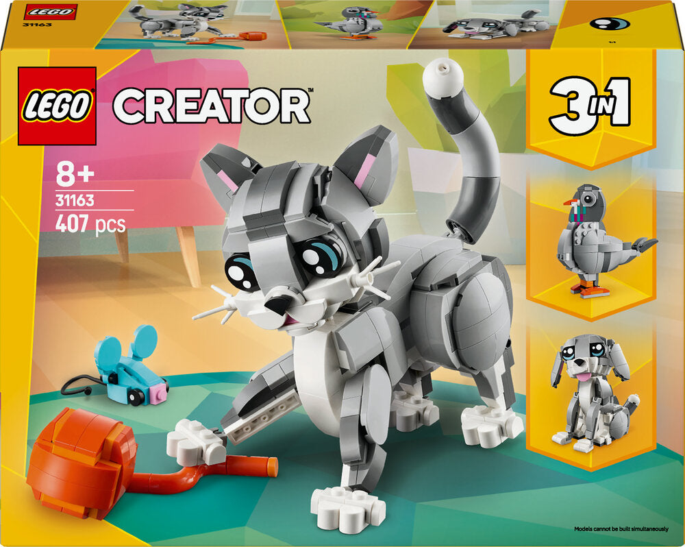 D2 31163 LEGO Creator Legesyg kat