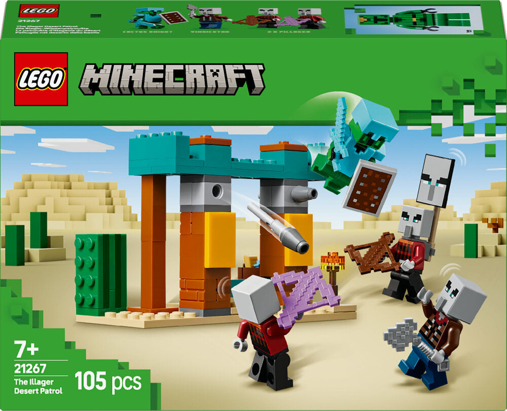 D2 21267 LEGO Minecraft Illager-ørkenpatruljen