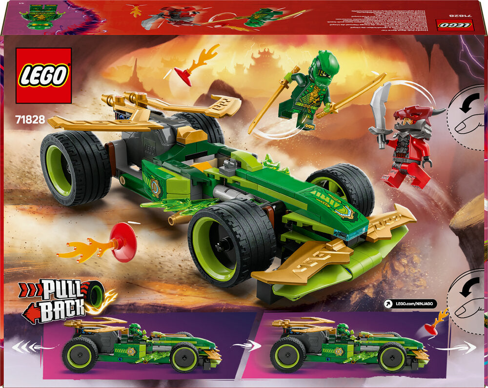 71828 LEGO Ninjago Lloyds pull-back-racerbil