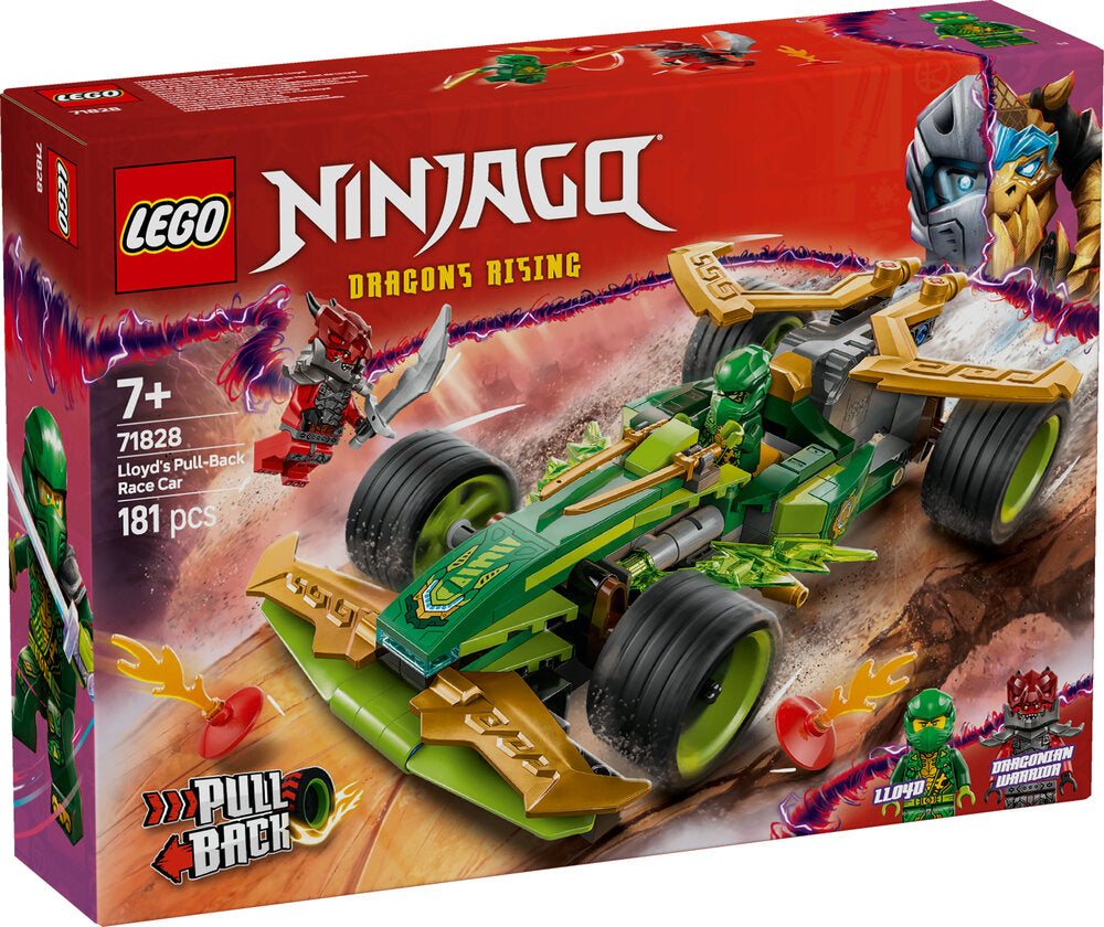 71828 LEGO Ninjago Lloyds pull-back-racerbil