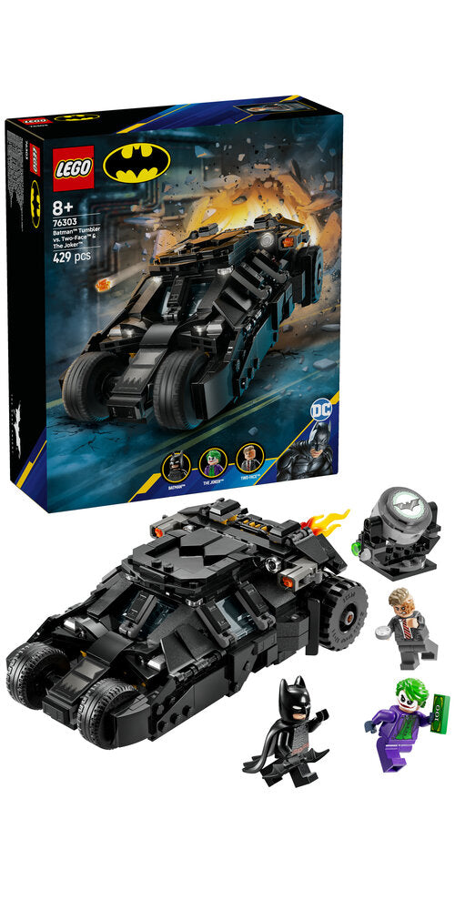76303 LEGO Super Heroes DC Batmans Tumbler mod Two-Face og Jokeren