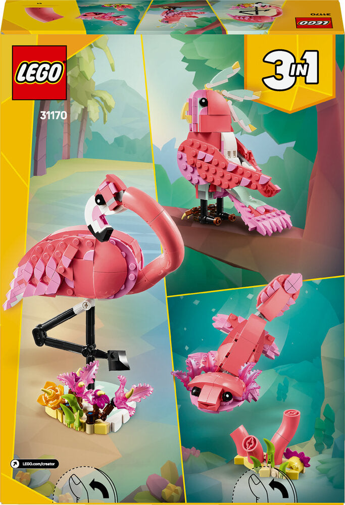 31170 LEGO Creator Vilde dyr: Pink flamingo