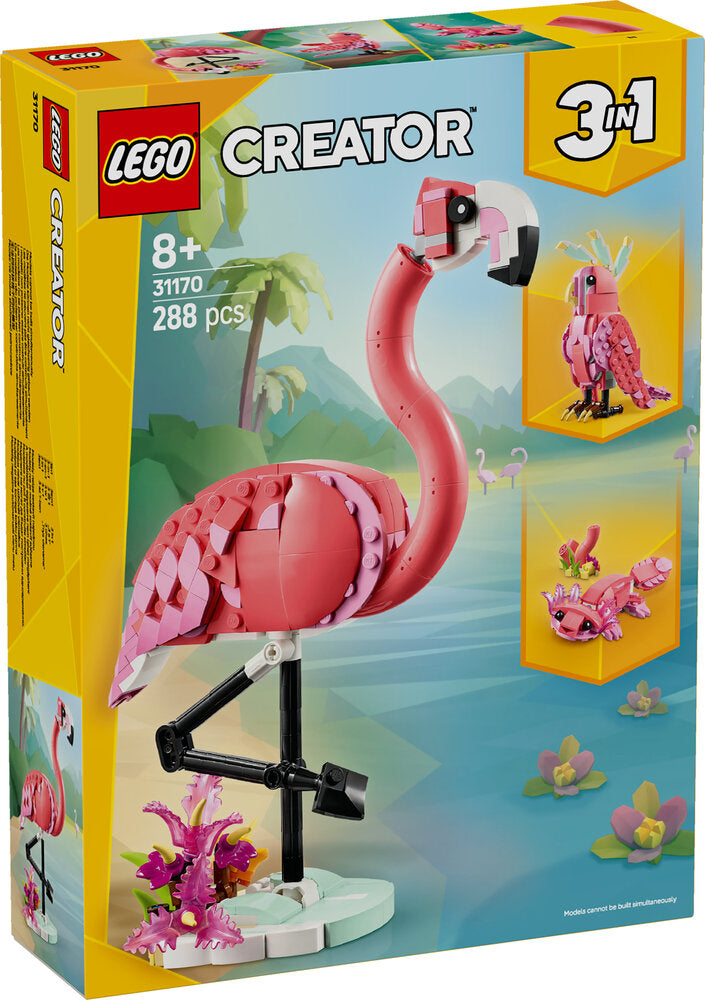 31170 LEGO Creator Vilde dyr: Pink flamingo