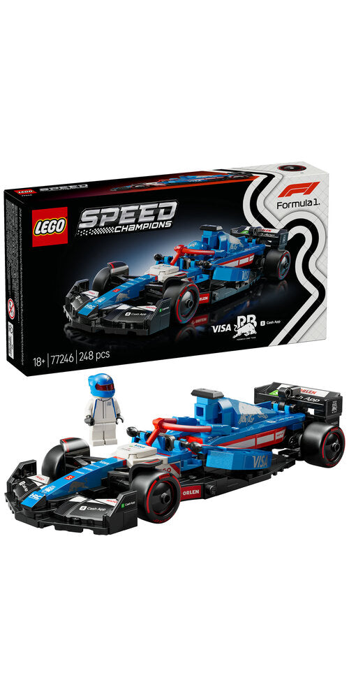 77246 LEGO Speed Champions Visa Cash App RB VCARB 01 F1®-racerbil