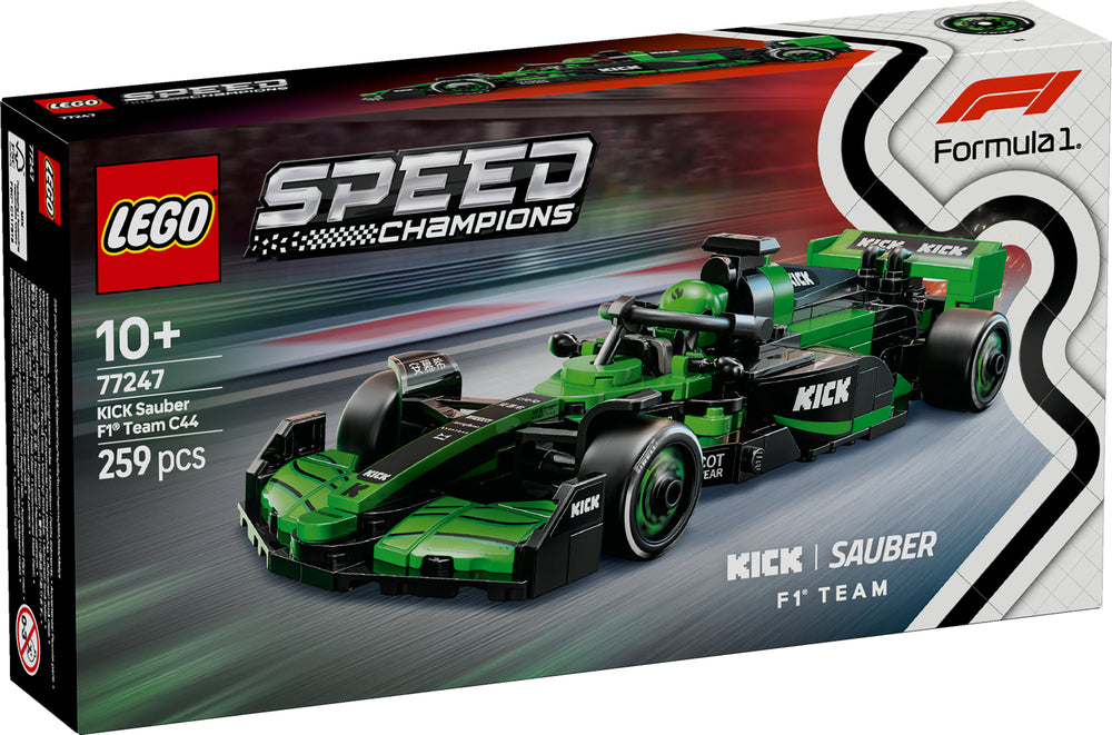 77247 LEGO Speed Champions KICK Sauber F1® Team C44-racerbil